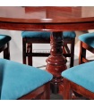 میز ناهارخوری پنج نفره چوب و کاشی 106K